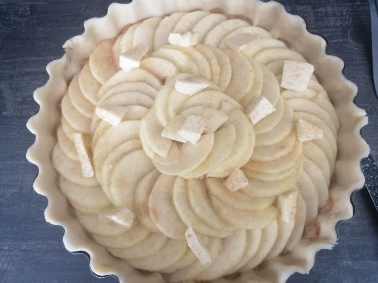 Tarte Aux Pommes Avec P Te Bris E Maison La Cuisine De Lya