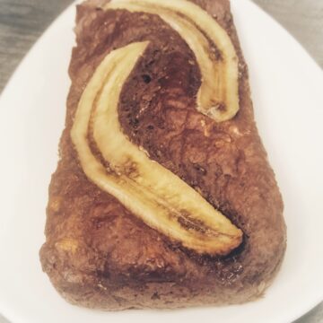 banana bread léger