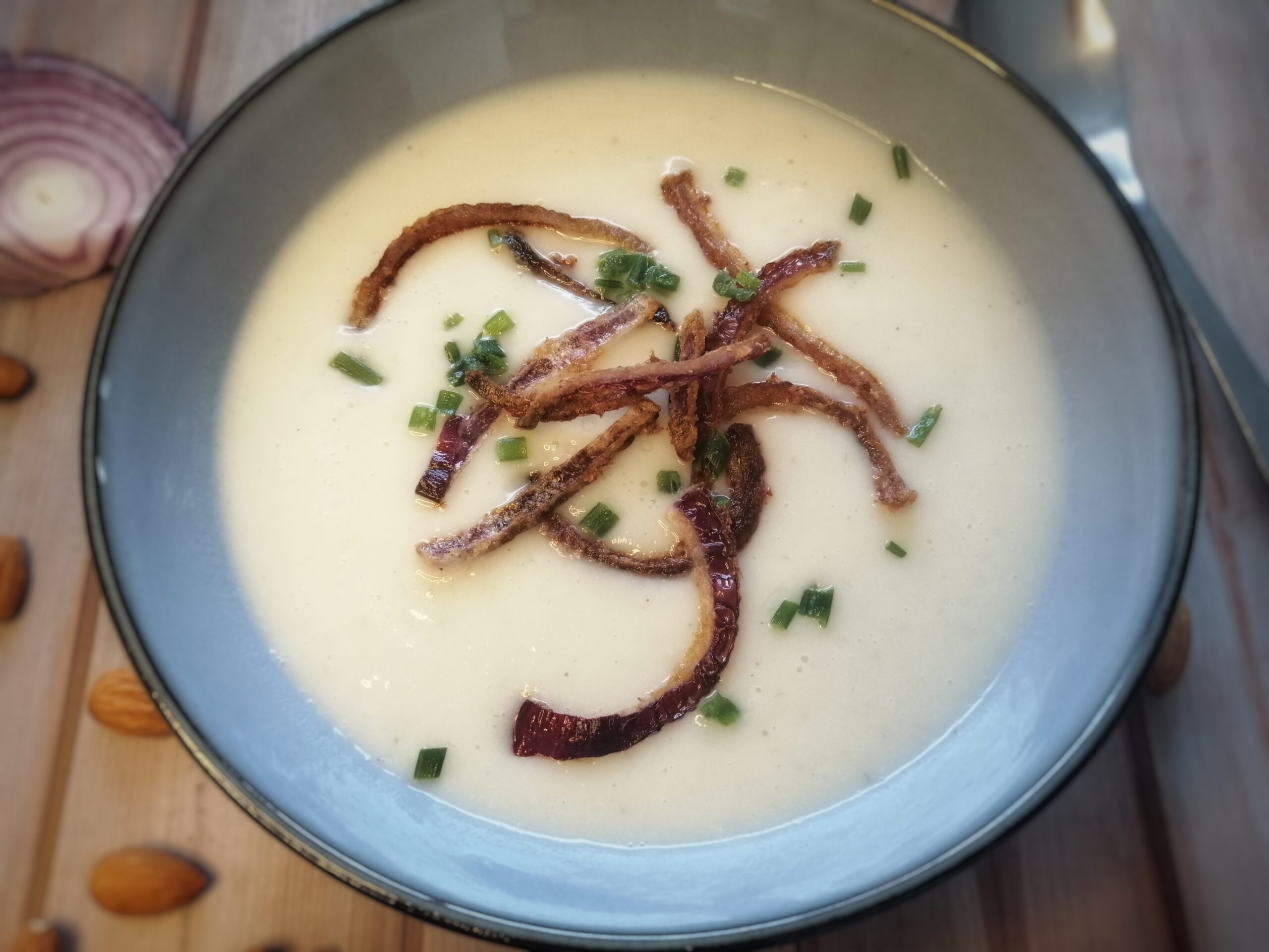 velouté de chou-fleur au lait d'amande