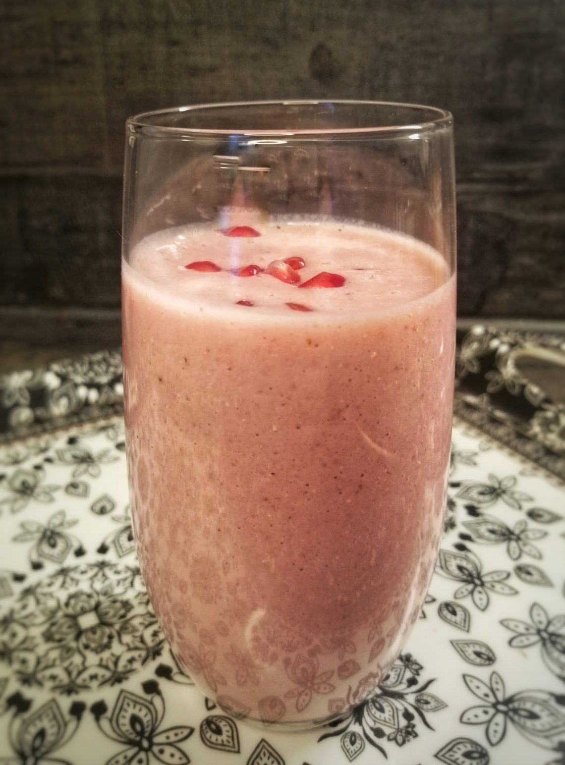 smoothie à la grenade