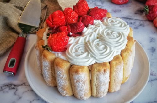 charlotte aux fraises facile