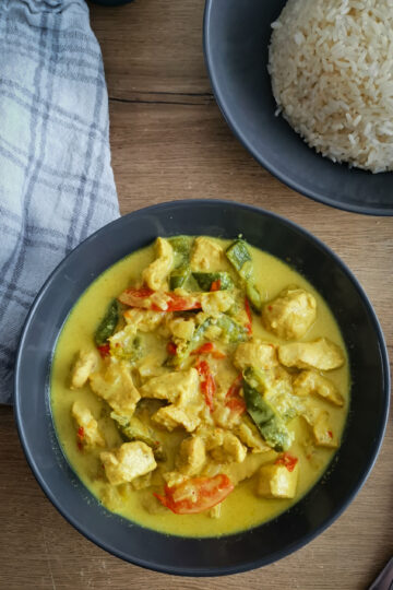curry de poulet